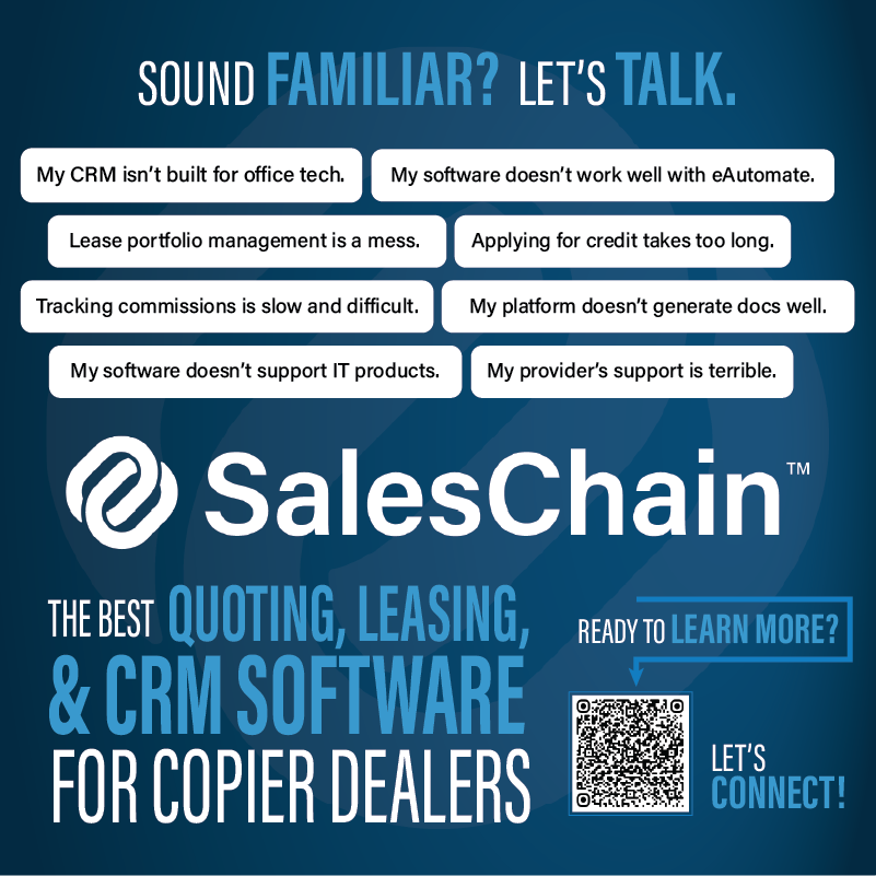 SalesChain 2025 IBPI Newsletter Ad